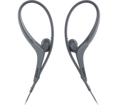 SONY MDR-AS410AP Headphones - Black SONY MDR-AS410AP Headphones - Black